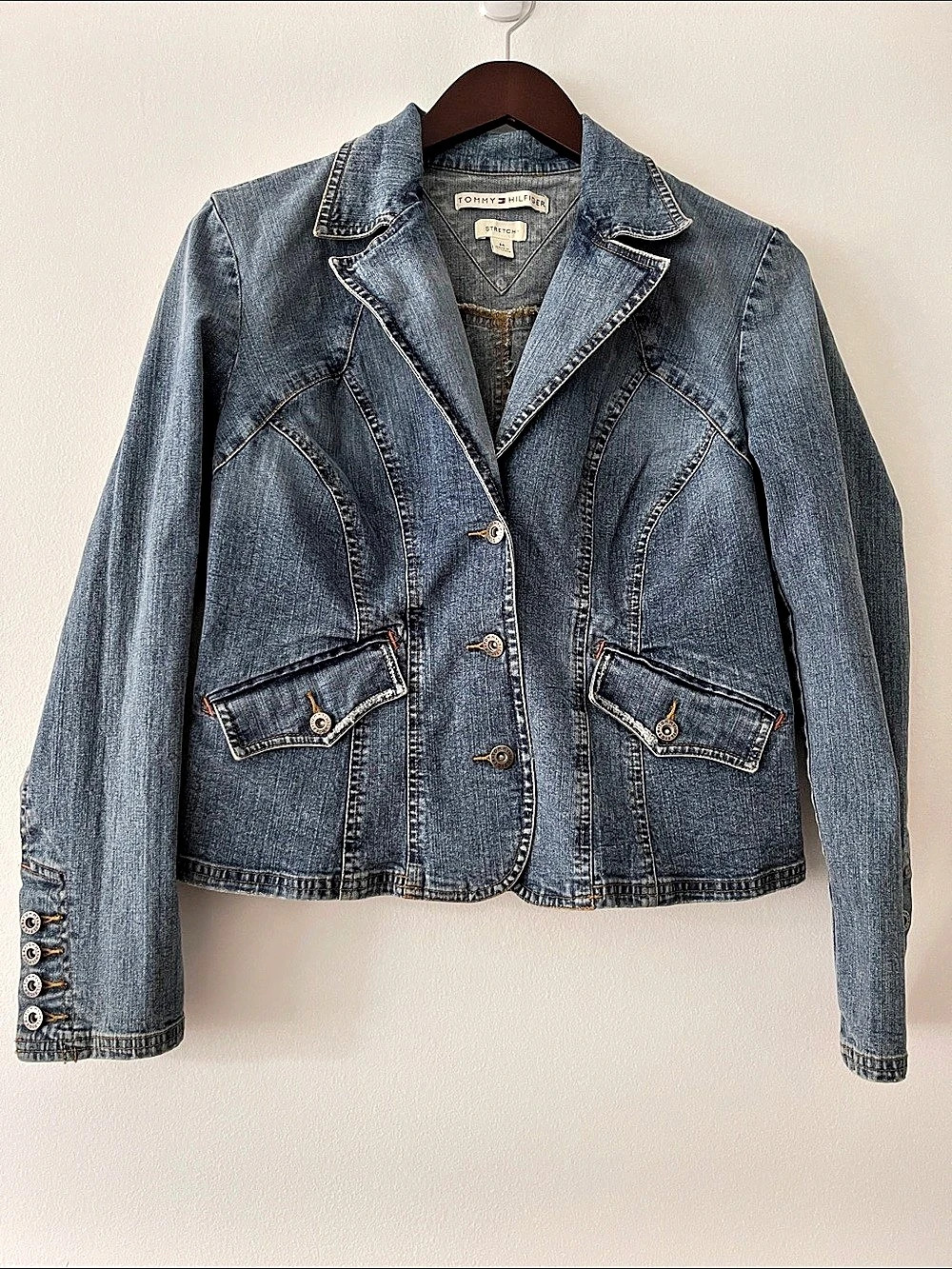 Tommy Hilfiger Denim Jean Jacket Blue Medium
